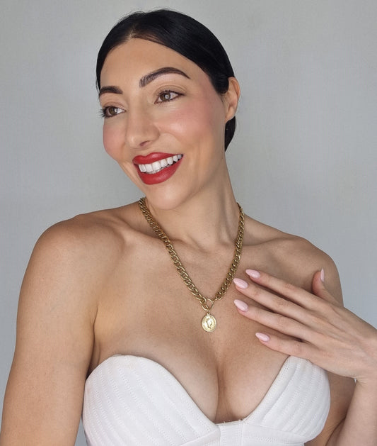 COIN NECKLACE - GOLD