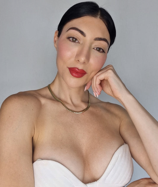 TEXTURED CHAIN - GOLD