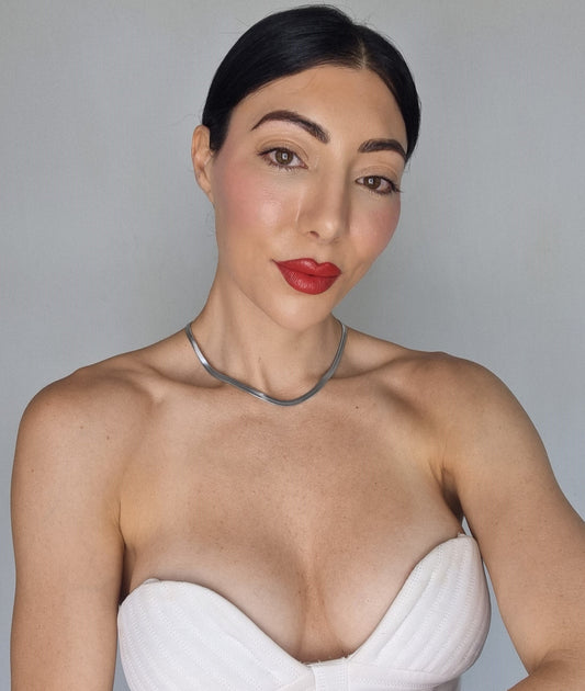 HERRINGBONE CHAIN - SILVER