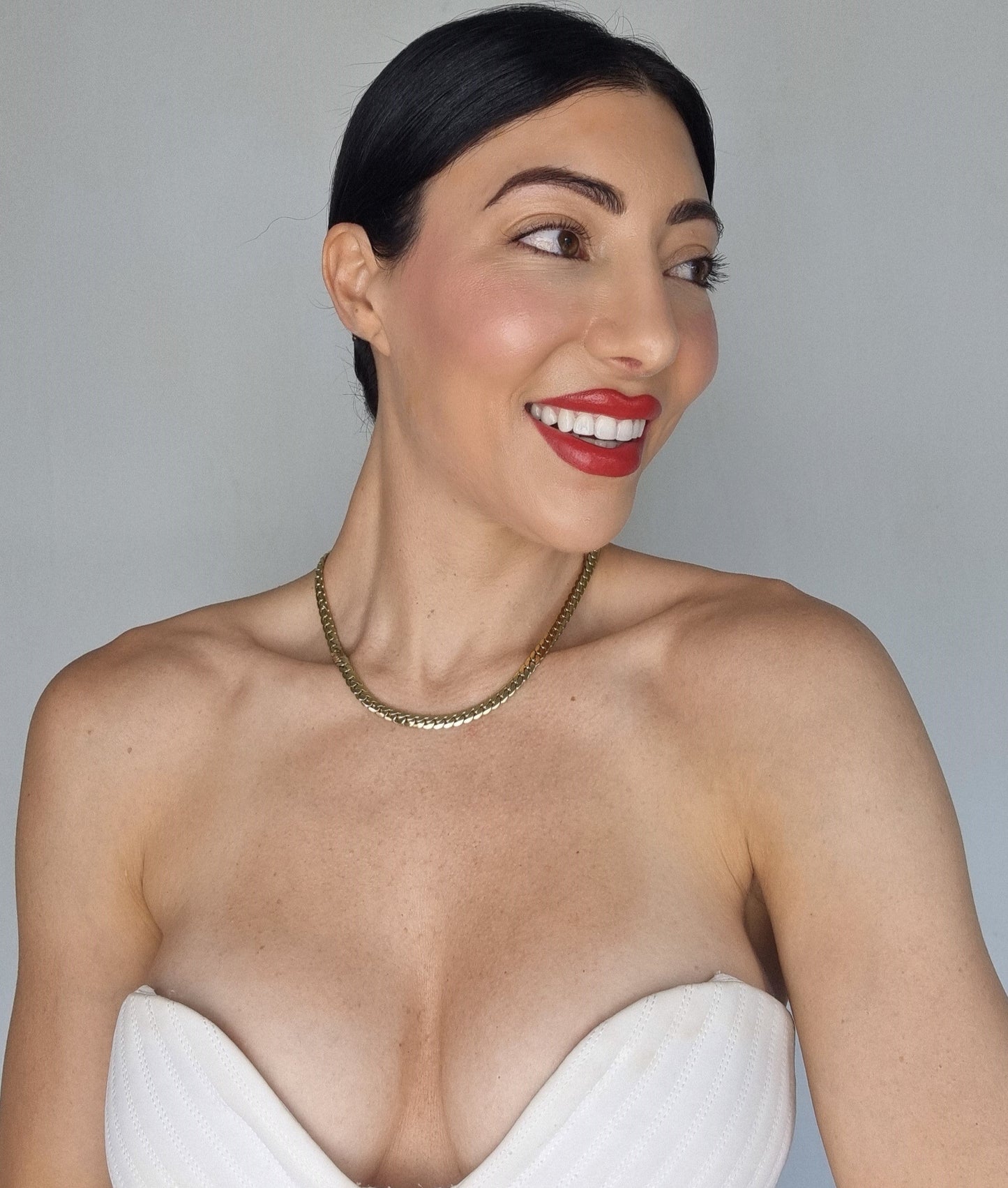 TEXTURED CHAIN - GOLD