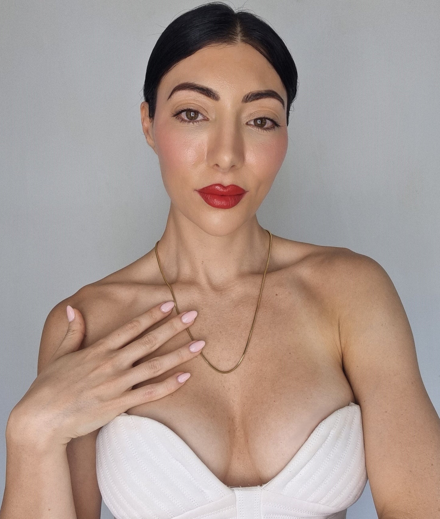 HERRINGBONE MINI - GOLD