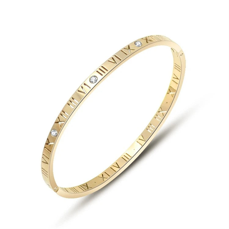 ROMAN BANGLE - GOLD