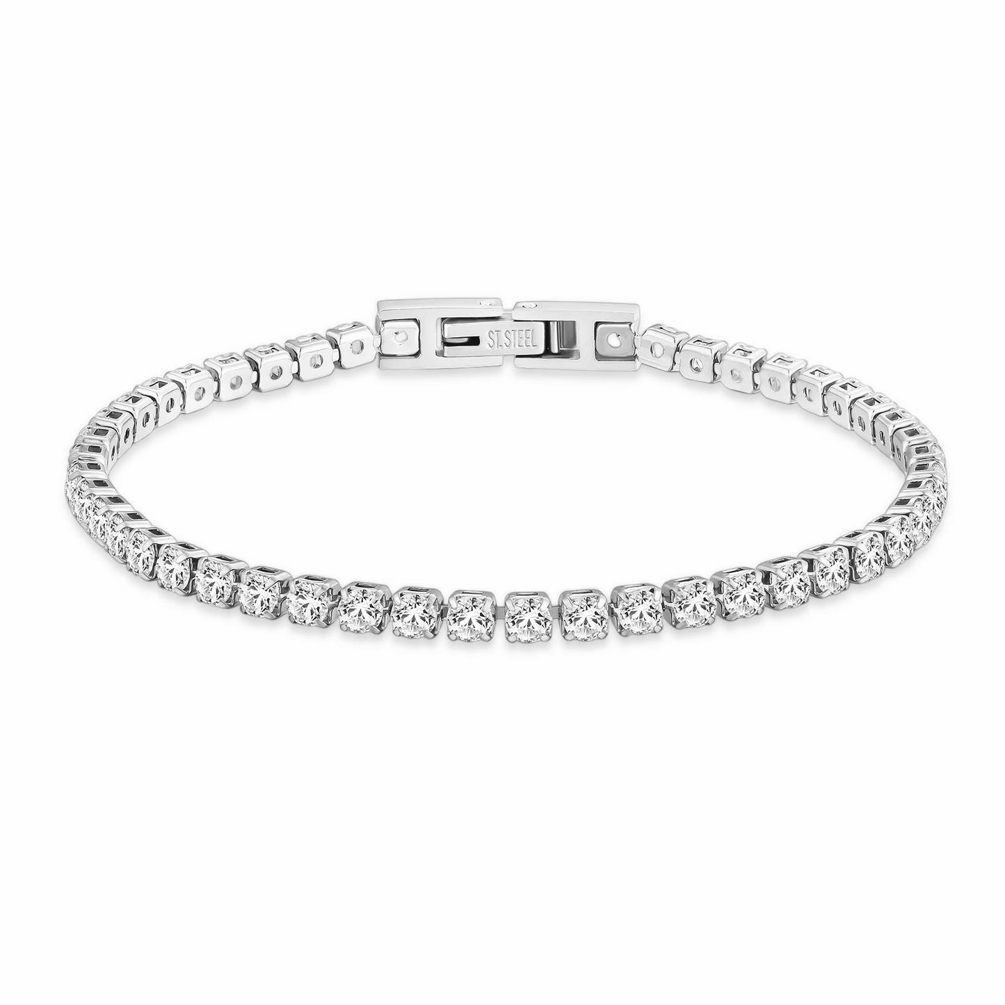 TENNIS BRACELET - SILVER