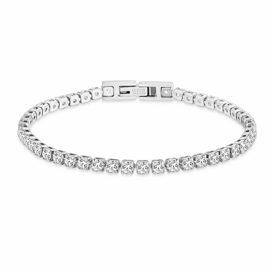 TENNIS BRACELET - SILVER