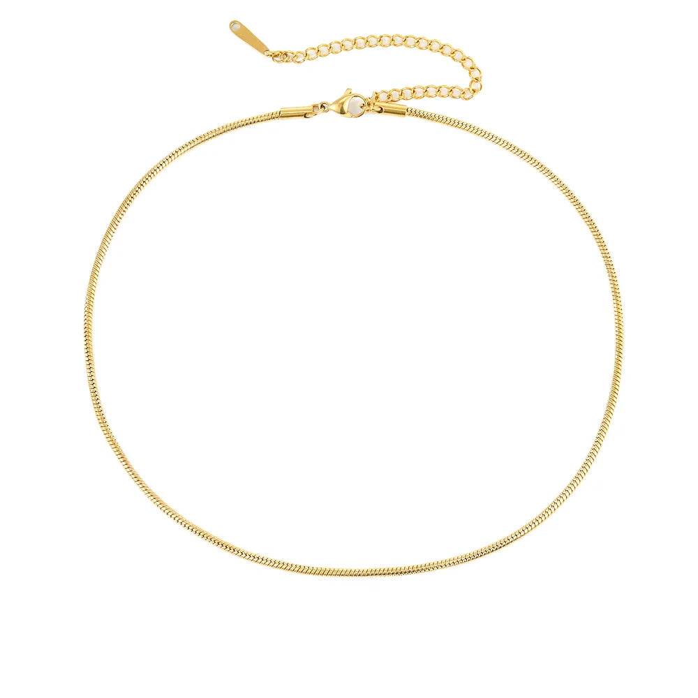 HERRINGBONE MINI - GOLD